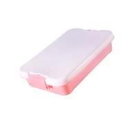 ZEPFJHE Contenedor sensorial portátil, bandeja de arena, caja de almacenamiento de juguetes apilable, caja organizadora de juguetes para preescolar, hogar, playa, uso portátil