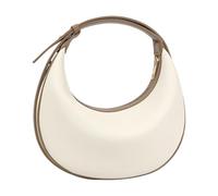 ZEPFJHE Crescents - Bolso bandolera de piel para mujer, bolso de mano con correa ajustable en las axilas, bolso de hombro con media luna, Beige Caqui, One Size