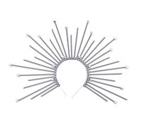 ZEPFJHE Diadema elegante para mujer, de aleación, para fiestas y bodas