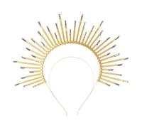 ZEPFJHE Diadema retro de doble capa, elegante accesorio para el cabello para fiesta para mujer