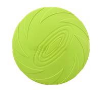 ZEPFJHE Discos voladores multiusos para perros, juguete masticable para entrenamiento, alimentación, actividades al aire libre, diseño de goma suave, disco de juguete antideslizante para perros