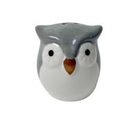 ZEPFJHE Dispensador de condimentos de cerámica en miniatura fabricado con materiales sólidos y botella de condimentos de vertido controlado, juego único de pimienta