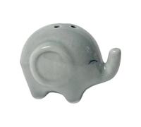 ZEPFJHE Dispensador de condimentos de cerámica en miniatura fabricado con materiales sólidos y botella de condimentos de vertido controlado, juego único de pimienta