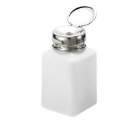 ZEPFJHE Dispensadores de removedor de esmalte, botella dispensadora vacía con dispensador de prensa