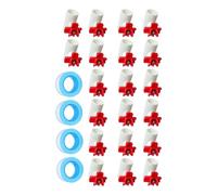 ZEPFJHE Dispositivo De Agua Seguro para Aves Corral Mecanismo Resorte Bebedero Simple Cuenco Agua Gallinas Bebedero Automático Pollos A Prueba Fugas