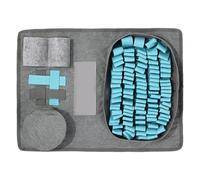 ZEPFJHE Divertida alfombrilla de rompecabezas para perros, comportamiento natural de búsqueda de alimentos y ejercicio mental para el aburrimiento, olfatear, juguete de entrenamiento de interacción