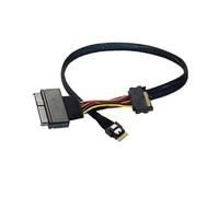 ZEPFJHE Eficiente cable de transferencia de datos SASSFF-8654 de 4i 38 pines a SAS8639U.2 con propiedades antiinterferencias para servidores que utilizan transferencia de datos de alta velocidad