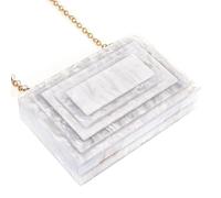 ZEPFJHE Elegante bolso de mano para mujer con correa de cadena, bolso cruzado para fiestas, bodas y eventos de graduación