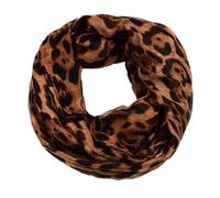 ZEPFJHE Elegante bufanda con estampado de guepardo para la cabeza, para motocicleta, camping, uso diario, bufanda de gasa ligera para exteriores, B, Talla única