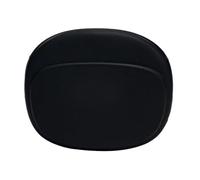 ZEPFJHE Elegante caja de silicona para llaves y auriculares de almacenamiento de auriculares, funda de cable de datos para mantener tu artículo organizado, Sección gruesa negra