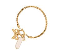 ZEPFJHE Elegante colgante de corazón con flores para fiesta, cadena moderna adecuada para varias ocasiones, uso moderno y elegante, talla única, como se describe