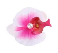 ZEPFJHE Elegante pinza para el pelo con diseño de flores, horquillas para el pelo de acrílico para bodas y fiestas