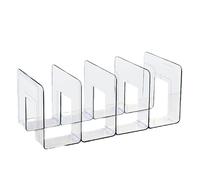 ZEPFJHE Elegantes organizadores de bolsos de acrílico transparente y resistente, divisor de estante de 4 secciones para armario y expositor, soporte de almacenamiento para sala de estar