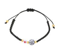 ZEPFJHE Elegantes pulseras deportivas con banda de tela ajustable, cuentas de fútbol, tenis, ligeras, unisex, joyería deportiva ajustable, talla única, como se describe