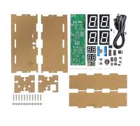 ZEPFJHE Enthusiasts - Juego de reloj digital de 8 dígitos con pantalla de temperatura y conexión ESP8266 controlada ESP8266