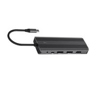 ZEPFJHE Estaciones de acoplamiento USB C 11 en 1 para portátiles con HDTV 4K a 60Hz DisplayPort Gigabit puerto USB de carga concentradores portátiles