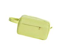 ZEPFJHE Estuche de pana de gran capacidad para lápices, bolsa estética, organizador de escritorio para estudiantes, bolsa de gran capacidad, b