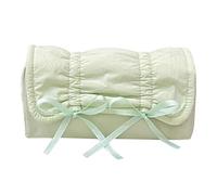 ZEPFJHE Estuche para lápices de alta capacidad de 7.55 x 3.38 x 2.91 pulgadas, multifunción, bolsa de almacenamiento de cosméticos para niña, bolsa azul, Green