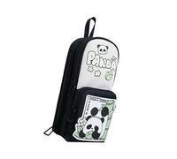 ZEPFJHE Estuche para lápices de alta capacidad, soporte para bolígrafos, bolsa de almacenamiento de viaje, soporte para brochas de maquillaje, organizador portátil, a, Mass Beauty