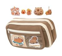 ZEPFJHE Estuche para lápices de gran capacidad con 9 capas, con múltiples compartimentos, bolsa organizadora de cosméticos de viaje, bolsa organizadora de cosméticos de gran capacidad, caja de lápices