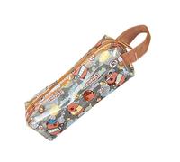 ZEPFJHE Estuche para lápices, estuche transparente para lápices, estuche estético, suministros para el regreso a clases, transparente, b