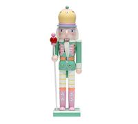 ZEPFJHE Figura de muñeco cascanueces navideños, figuras de cascanueces de madera para mesa, escritorio, chimeneas, decoración de Navidad, decoraciones de figuras de Navidad