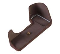 ZEPFJHE Funda de piel sintética para cámara XS10 X-S10 de medio cuerpo, bolsa de repuesto inferior profesional, Brown, Juego de equipaje