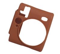 ZEPFJHE Funda de silicona suave para cámara, protección completa para cámaras, carcasa exterior, varios colores, 1 unidad, Brown, Juego de equipaje