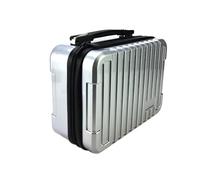 ZEPFJHE Funda de transporte rígida de policarbonato para UAV, resistente al agua y a prueba de golpes, funda de transporte, Silver