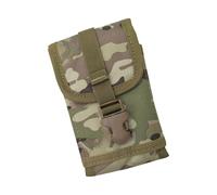 ZEPFJHE Funda impermeable de nailon para teléfono con cierre de hebilla para senderismo, ciclismo y viajes, bolsa de cintura