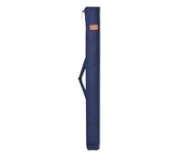 ZEPFJHE Funda protectora para caña de pescar, con bolsillo, plegable, portátil, funda de almacenamiento plegable, azul marino, 120 cm