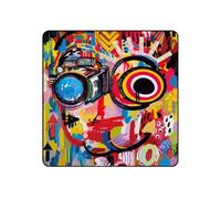 ZEPFJHE Funda protectora para lentes DSLR y accesorios, tela plegable con nanotecnología, Graffiti artístico, 45 x 45cm, Juego de equipaje