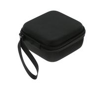 ZEPFJHE Funda rígida portátil de color negro, bolsa de almacenamiento para viajes, hogar, oficina solamente