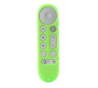 ZEPFJHE Fundas protectoras de silicona para televisores, serpentinas, control remoto de voz con absorción de golpes y carcasa de control remoto que brilla en la oscuridad