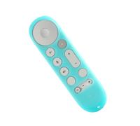 ZEPFJHE Fundas protectoras de silicona para televisores, serpentinas, control remoto de voz con absorción de golpes y carcasa de control remoto que brilla en la oscuridad