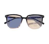 ZEPFJHE Gafas ligeras Geeks Hipsters con marco de lentes transparentes, accesorios de Halloween para adultos, anteojos ligeros, b