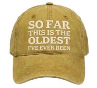 ZEPFJHE Gorra para actividades casuales y de fitness hasta ahora, este es el sombrero de sol más antiguo que he sido para usar en la calle, sombrero de moda antigua, ropa de calle a prueba de sol, B