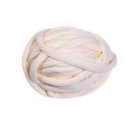 ZEPFJHE Hilo de ganchillo resistente de 18.59 yardas x 2 cm, hilo de algodón suave para tejer, bufandas, mantas, bolsas, decoración del hogar, manualidades, hilo de algodón