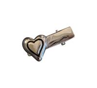 ZEPFJHE Horquilla para el pelo con forma de corazón y estrella, horquillas de aleación para niñas y niños