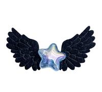 ZEPFJHE Horquilla para el pelo de aleación de acrílico con forma de estrella para amantes de la moda