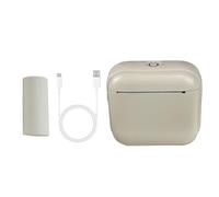 ZEPFJHE Impresora portátil de etiquetas en miniatura, térmicas, sin tinta, monocromos, cápsulas de impresión para Stu