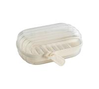 ZEPFJHE Jabonera con cierre de cremallera seguro, diseño de drenaje de fugas para viajes, gimnasio, mantener jabones secos caja para viajes