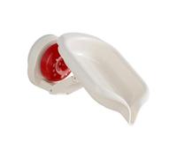 ZEPFJHE Jabonera giratoria con ángulos ajustables, organizadores de baño con agujeros de drenaje para un secado rápido, ahorro de espacio, organizadores de baño