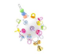 ZEPFJHE Jaula de actividades masticable para loros, juguete para masticar para varios tamaños, para el desarrollo de la curiosidad de pájaros, accesorio de entrenamiento para pájaros, juguete de