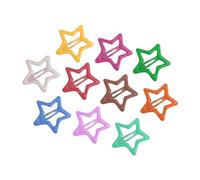 ZEPFJHE Juego de 10 horquillas huecas de estrella para el pelo, horquillas para el pelo, horquillas para el pelo, horquillas para el pelo para niñas