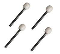 ZEPFJHE Juego de 4 micrófonos falsos brillantes para amantes de la música, banda de rock y karaoke, noche de cumpleaños, celebraciones, presentadores de espectáculos de juegos, accesorios de micrófono