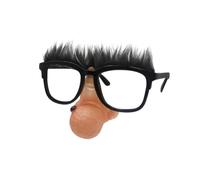 ZEPFJHE Juego de lentes de nariz falsos para adultos, accesorios de fiesta de cosplay, E