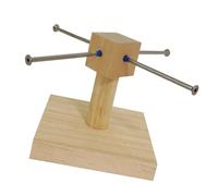 ZEPFJHE Juguete de alimentación para hámster para mascotas, para roedores, conejos, jaula, hámster, forraje, juguete multifuncional