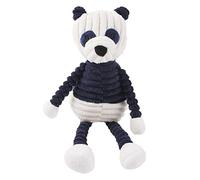 ZEPFJHE Juguete de peluche para masticar, juguete interactivo para perros, juguete para masticar chirriante, juguete de peluche para masticadores agresivos