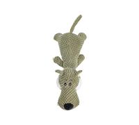 ZEPFJHE Juguete de peluche suave para masticar con forma de animal para perros con fabricante de ruido, masticable chirriante para masticadores agresivos, dentición y búsqueda, felpa suave para
